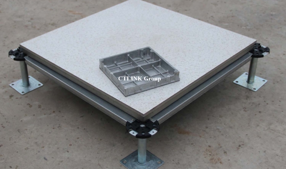 Sàn nâng kỹ thuật nhôm đúc mặt phủ HPL